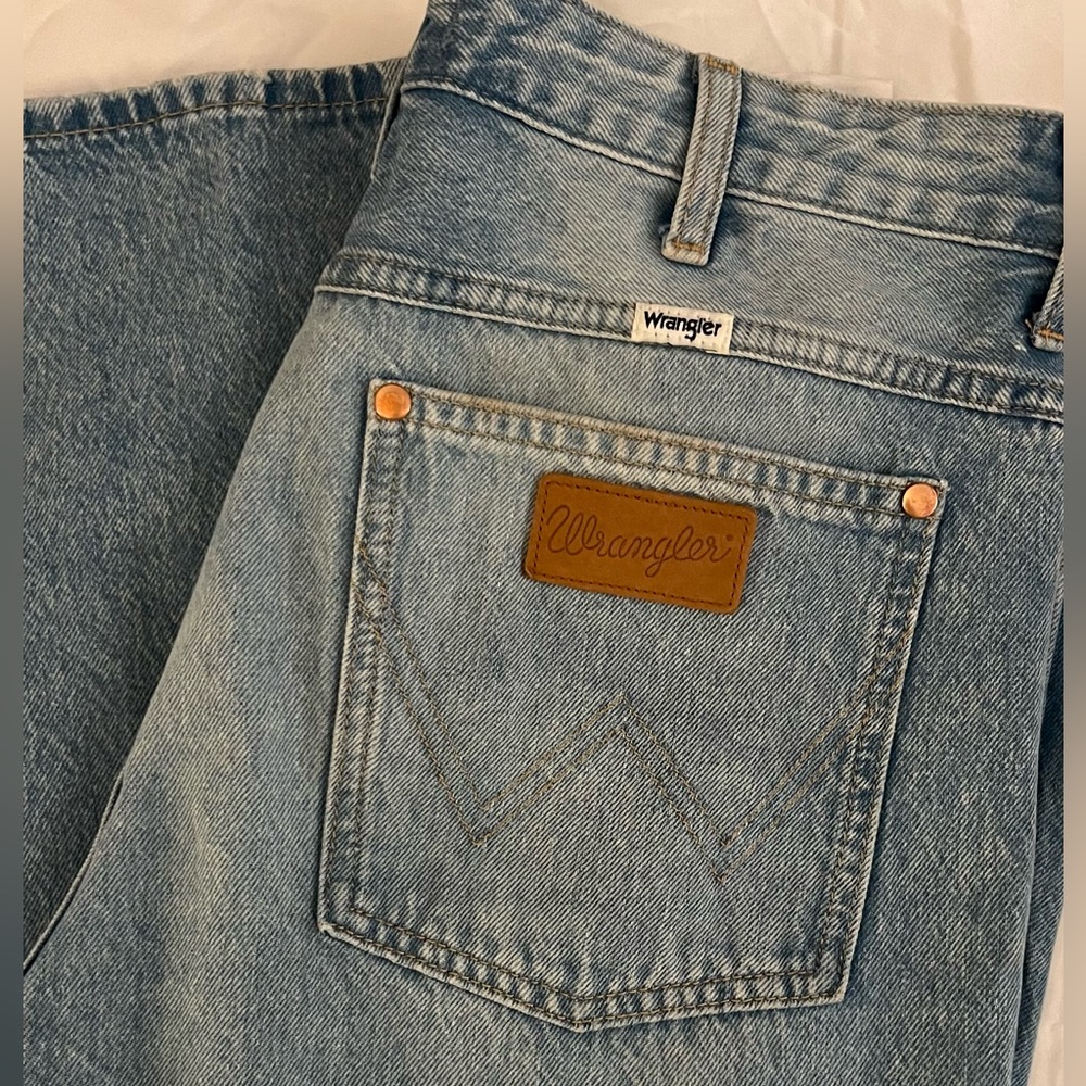 Wrangler Wild West high rise Straight 30x28